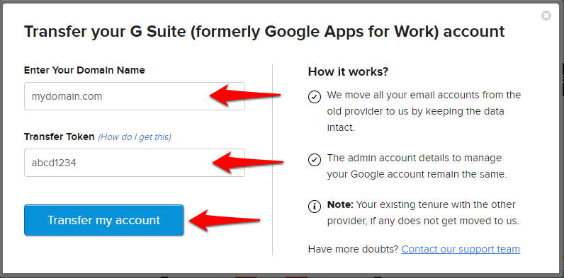 How Do I Transfer My G Suite Accounts Knowledgebase